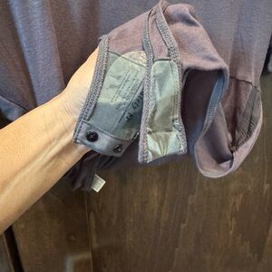 Free People Gray Bodysuit New Without Tags